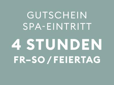 4 Std Verwöhnzeit Freitag, Samstag, Sonntag und Feiertag